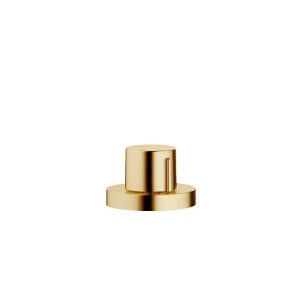 DORNBRACHT Exzenterbetätigung mit Drehknopf SERIENNEUTRAL 10710970 Messing gebürstet (23kt Gold), 10710970-28 Galeriebild 1